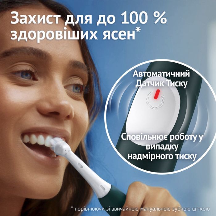 Электрическая зубная щетка Oral-B Series 2 iOS2d.2ZZ9.0 Black+Green (2) (8700216611909) изображение 6 Электрическая зубная щетка Oral-B Series 2 iOS2d.2ZZ9.0 Black+Green (2) (8700216611909) изображение 6