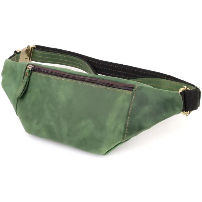 Сумка Shvigel Из натуральной кожи Зеленая (23124) изображение 2