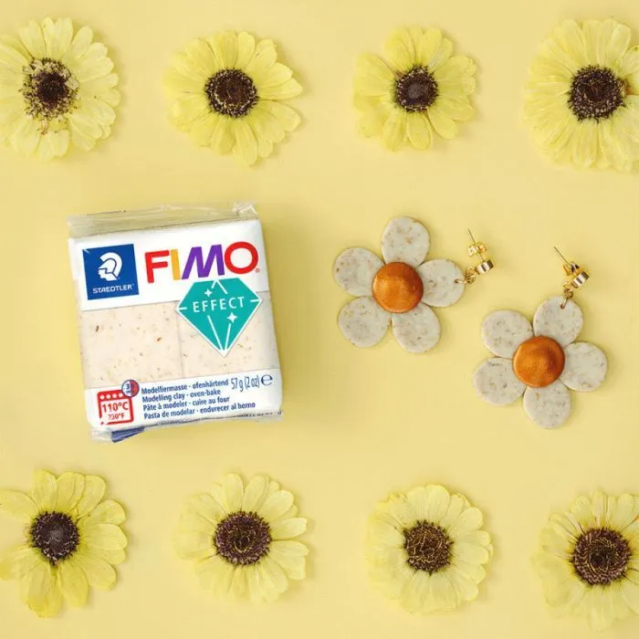 Пластика Fimo Effect, Ботаніка, сухоцвіт соняшника, 57г (4007817152867) изображение 3