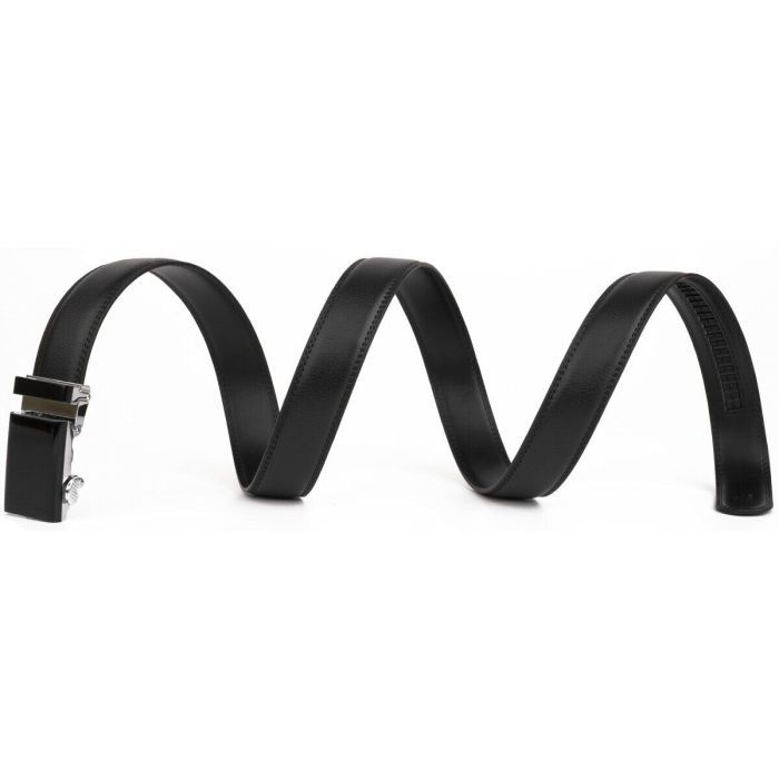 Ремінь Vintage Чоловічий тонкий Чорний (20312) зображення 2