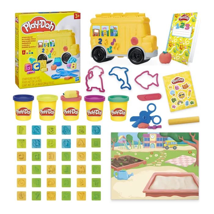 Набір для творчості Hasbro Play-Doh Веселий шкільний день (G1641) зображення 5