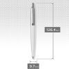 Ручка шариковая Parker JOTTER 17 Originals Pearl Grey CT BP (15 932_1) изображение 3