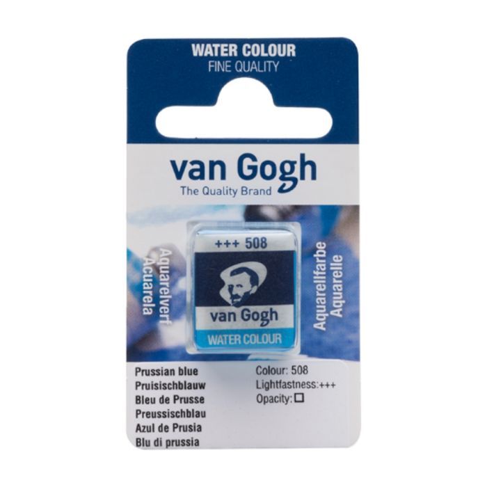 Акварельні фарби Royal Talens Van Gogh (508), Пруська лазур, кювета (8712079419301)