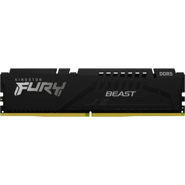 Модуль памяти для компьютера DDR5 64GB (2x32GB) 5200 MHz Beast Black Kingston Fury (ex.HyperX) (KF552C40BB2K2-64) изображение 2