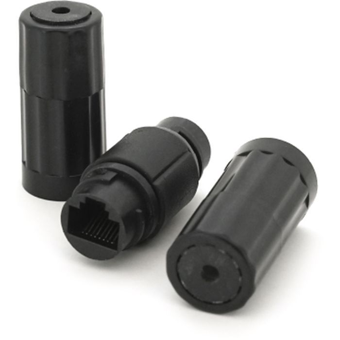 Сращиватель Voltronic 1+1 RJ45 UTP 5e 8P8C IP68, black (16628) изображение 2
