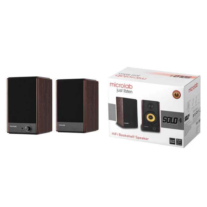 Акустическая система Microlab SOLO 4 60W Brown (SOLO-4BR) изображение 12