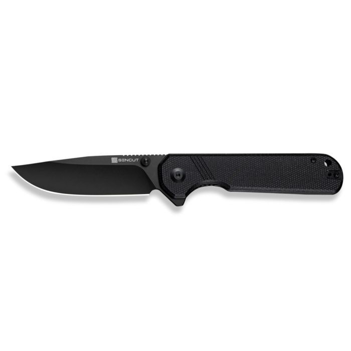 Нож Sencut Aetheris, Darkwash, чорний G10 (S24095-3)