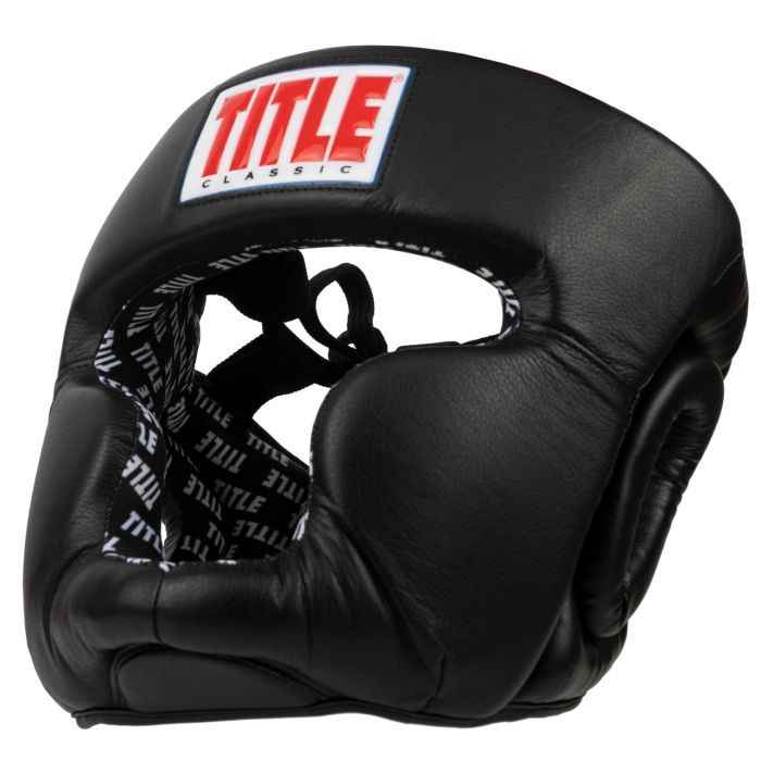 Боксерский шлем Title Classic Full Coverage Training Headgear 2.0 Black L (CPHGF2 L BK) изображение 3