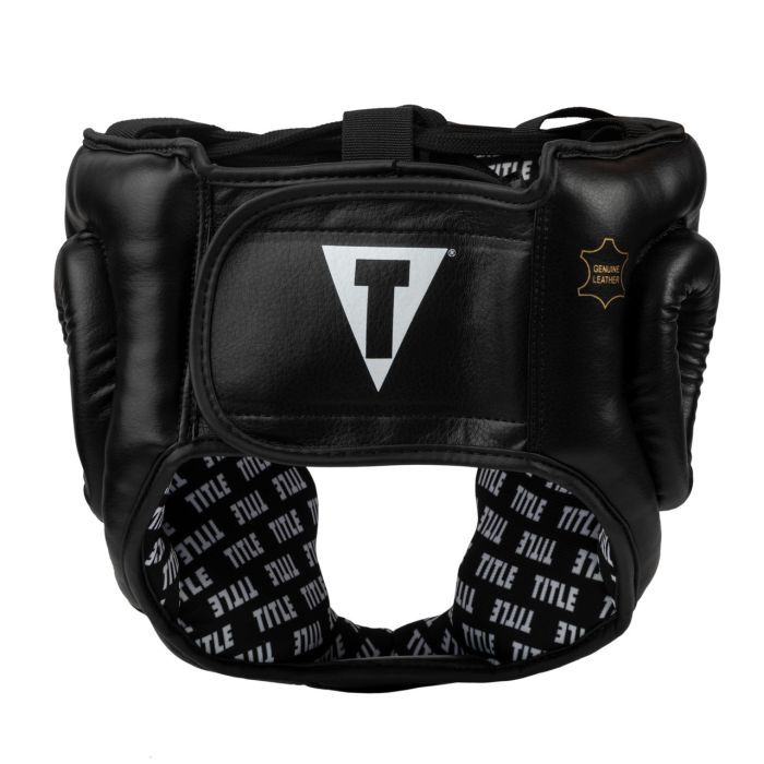 Боксерский шлем Title Classic Full Coverage Training Headgear 2.0 Black L (CPHGF2 L BK) изображение 4