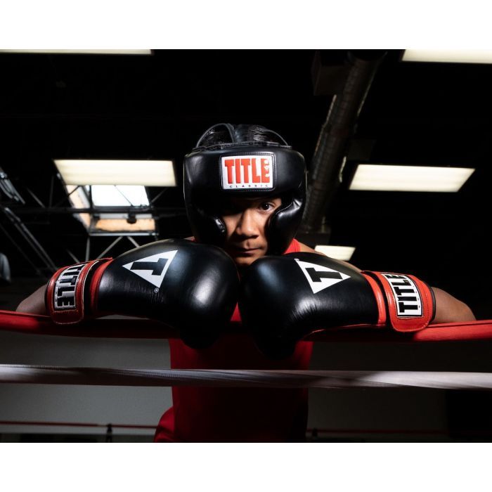 Боксерский шлем Title Classic Full Coverage Training Headgear 2.0 Black L (CPHGF2 L BK) изображение 7