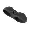 Тримач для кабелю OfficePro CM001B, клейка основа, black (CM001B)