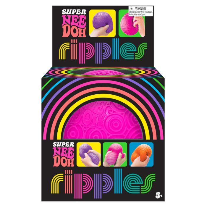 Антистресс NeeDoh серии Super – Яркие кружочки (розовый) (RSPND-2) изображение 3