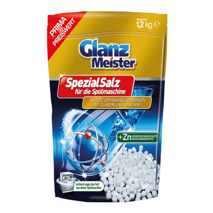 Соль для посудомоечных машин Glanz Meister 1.2 кг (4260418931471)