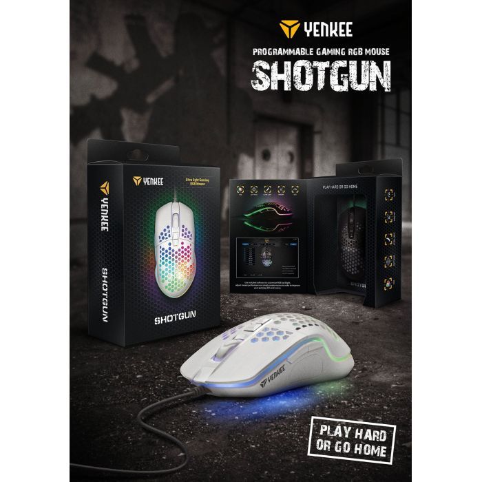Мышка YENKEE YMS 3030BK Shotgun USB Black (45015501) изображение 9