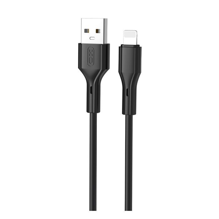 Дата кабель USB 2.0 AM to Lightning 1.0m black XO (NB230_L_Black)