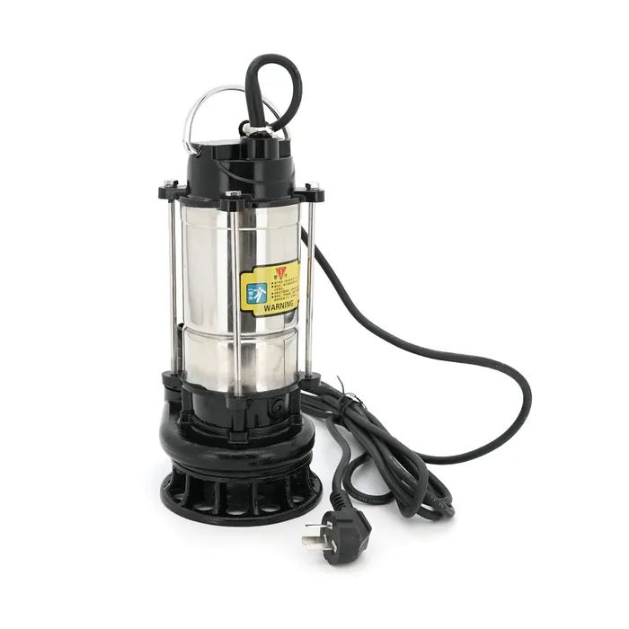 Заглибний насос Voltronic 370W, 220V, до 5 м³/год, підйом до 7 м, 40 мм, INOX, 400х200х185мм, 5.7кг, + перехідник (YT-P-370-7)