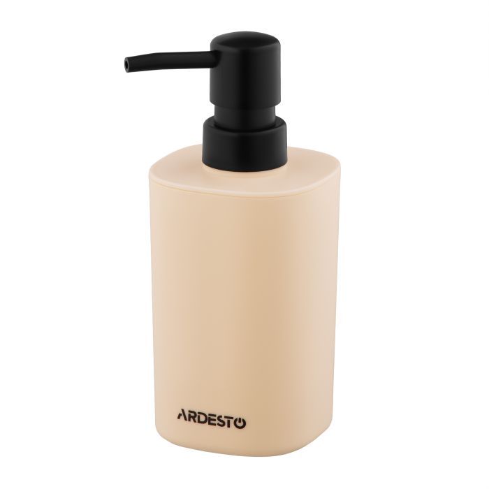 Набор для ванной комнаты Ardesto Vigor 3 предмета Бежевый 380 мл (ARHB3106MB) изображение 2