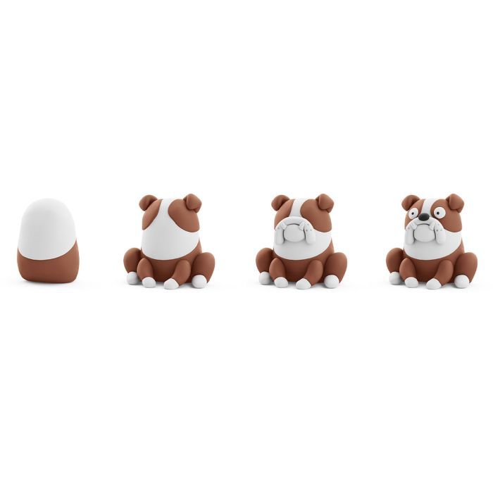 Набір для творчості Lipaka Собаки-друзяки Бульдог Гіпно (30148-UA01) зображення 3