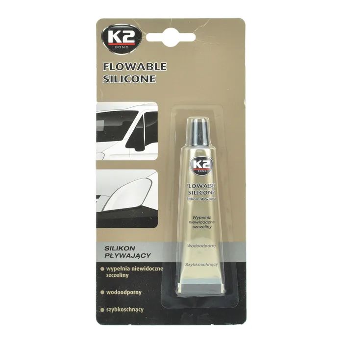 Герметик автомобільний K2 Silikon Flowable 21г (B260)