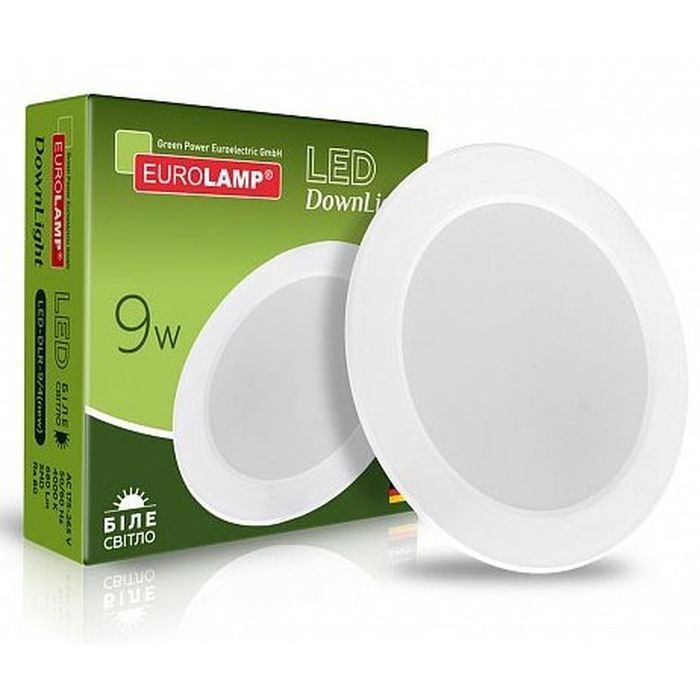 Светильник Eurolamp LED Downlight NEW 9W 680Lm 4000K (LED-DLR-9/4(new))