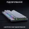 Клавиатура Logitech G PRO X TKL Rapid Linear USB UA White (920-013242) изображение 10