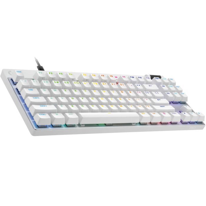 Клавиатура Logitech G PRO X TKL Rapid Linear USB UA White (920-013242) изображение 2