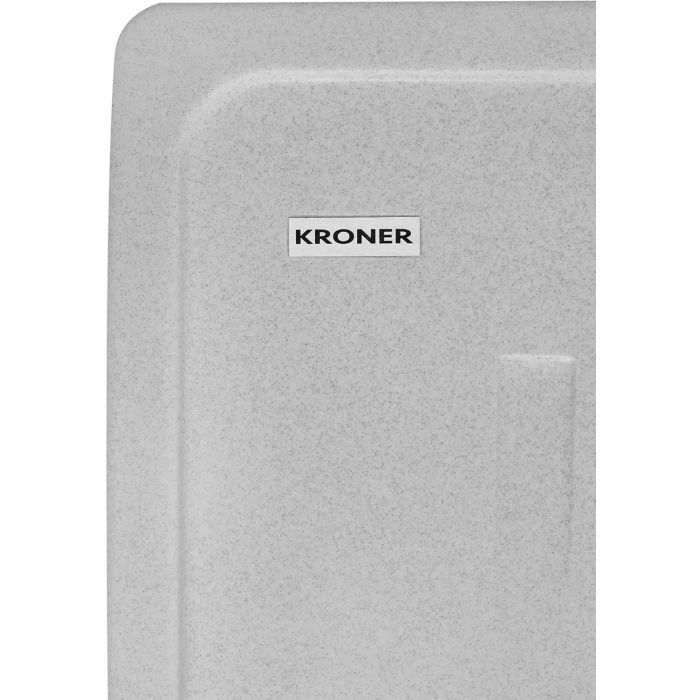 Мийка кухонна Kroner KompositGRA-6243 (CV031061) зображення 6