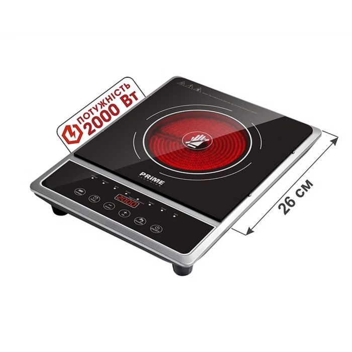 Настільна плита PRIME Technics PHC 2019 GB зображення 3
