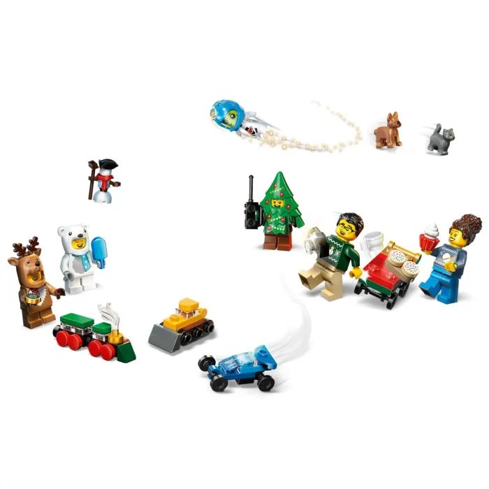 Конструктор LEGO City Рождественский календарь 2025 (60475) изображение 3