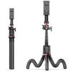 Штатив RTAKO C03 Octopus Extendable Tripod Selfie Stick (with Detachable Phone Holder) Black (6942063212416) изображение 2