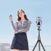 Штатив RTAKO C03 Octopus Extendable Tripod Selfie Stick (with Detachable Phone Holder) Black (6942063212416) изображение 5