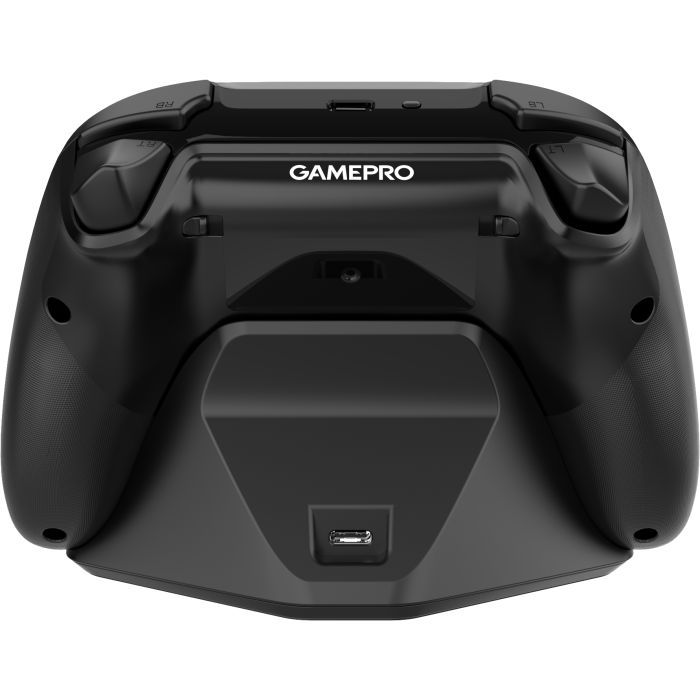 Геймпад GamePro із зарядною станцією 2.4G/BT 5.1/USB (Switch/PS/PC/iOS/Android) RGB Black (GPS20BDOC) изображение 3