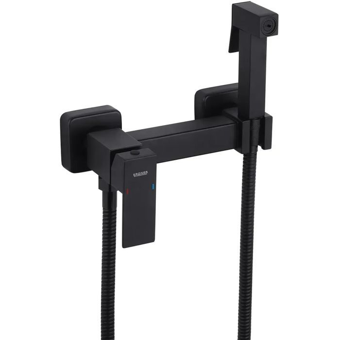 Душовий гарнітур Kroner Edelstahl Kubus-SCH063 + змішувач Edelstahl Kubus-SCH010 + змішувач Edelstahl Kubus-SCH052 (CVS30184) зображення 4