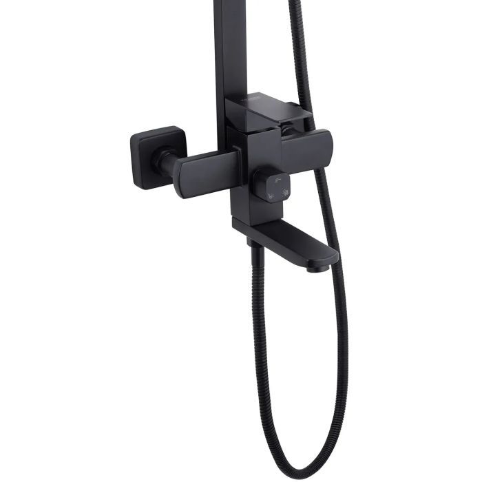 Душовий гарнітур Kroner Edelstahl Kubus-SCH063 + змішувач Edelstahl Kubus-SCH010 + змішувач Edelstahl Kubus-SCH052 (CVS30184) зображення 8