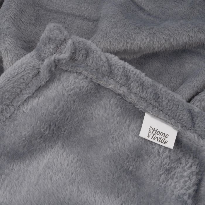 Плед Ardesto Flannel 200х220см, 100% полиэстер, серый светлый (ART0228SB) изображение 4