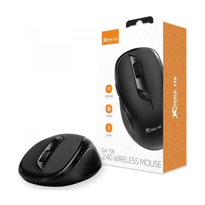 Мышка Xtrike ME GW-109 Wireless Black (GW-109) изображение 7
