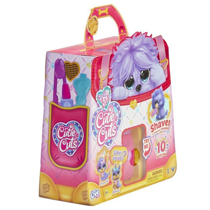 Мягкая игрушка Moose Няшка-потеряшка Груминг салон лиловая (30147) изображение 10