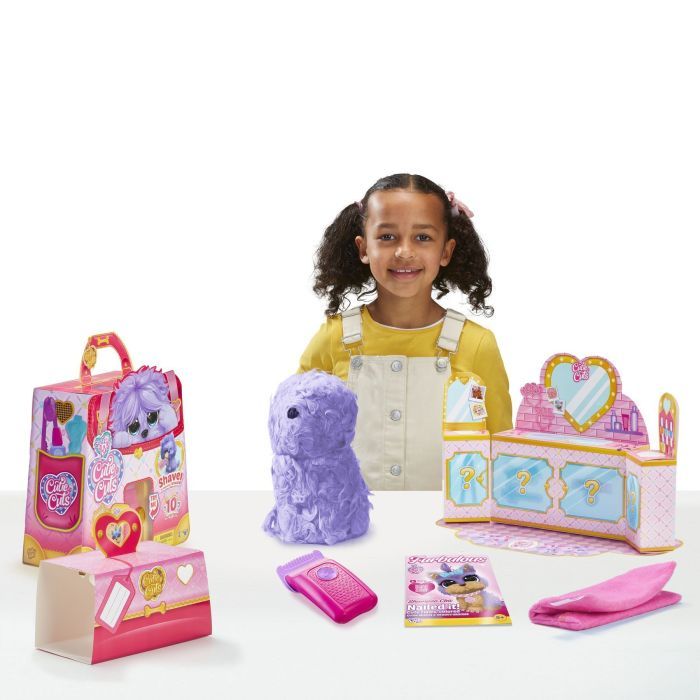 Мягкая игрушка Moose Няшка-потеряшка Груминг салон лиловая (30147) изображение 12