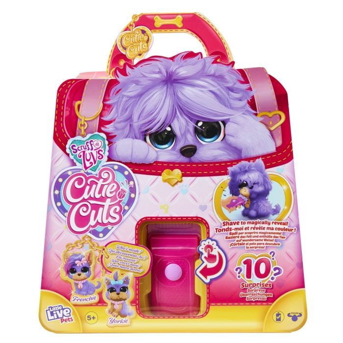 Мягкая игрушка Moose Няшка-потеряшка Груминг салон лиловая (30147) изображение 4