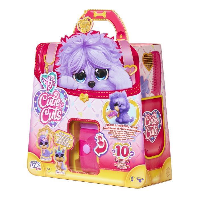 Мягкая игрушка Moose Няшка-потеряшка Груминг салон лиловая (30147) изображение 5