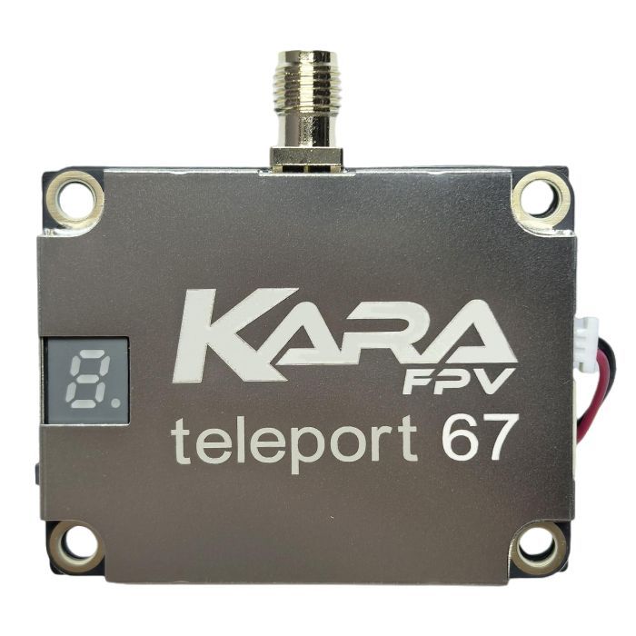 Видеопередатчик (VTX) KaraFPV Teleport67 4W 6.1-7.2G V2 упаковка 250 шт. (TX6704BV2) изображение 2