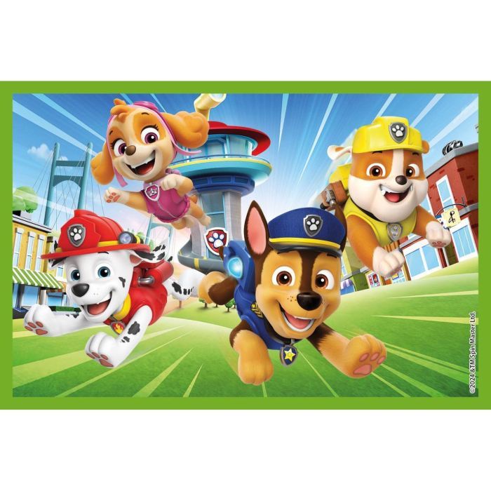 Кубики Clementoni пазл Paw Patrol, 6 элементов (40658) изображение 3