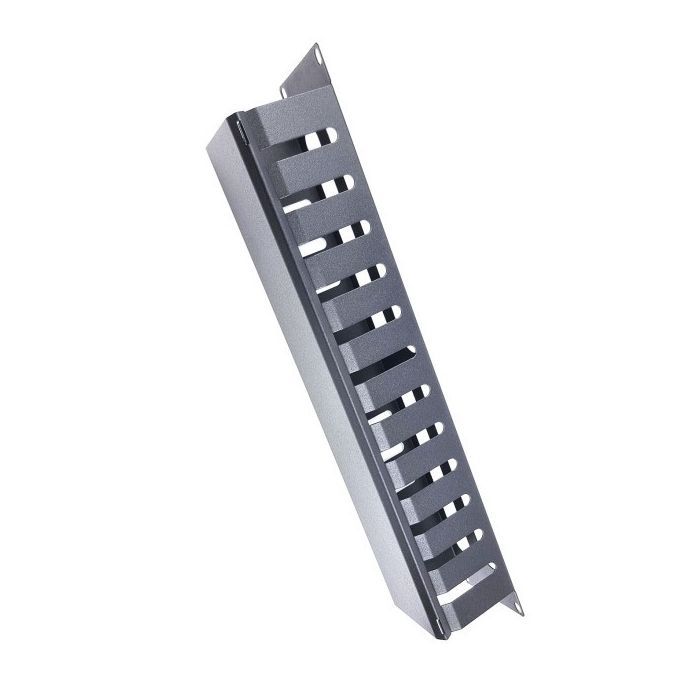 Кабельный организатор 19" 2U с крышкой SN (80мм) - 9005 Eserver (КР-012.2U.19) изображение 2