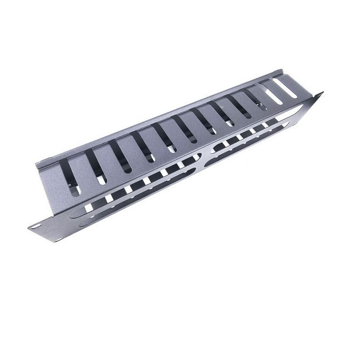Кабельный организатор 19" 2U с крышкой SN (80мм) - 9005 Eserver (КР-012.2U.19) изображение 4