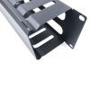 Кабельный организатор 19" 2U с крышкой SN (80мм) - 9005 Eserver (КР-012.2U.19) изображение 5