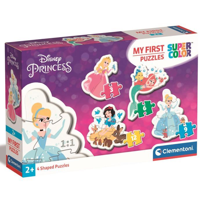 Пазл Clementoni 4 в 1 Princess, серия My First Puzzles (20813.00)