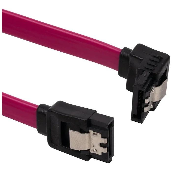 Кабель для передачи данных SATA III 0.3m 90° corner PowerPlant (CA914340)