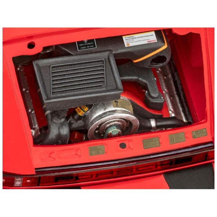 Збірна модель Revell набір до 50 річниці автомобіль Porsch 911 Турбо, рівень 4, 1:24 (RVL-05634) зображення 5