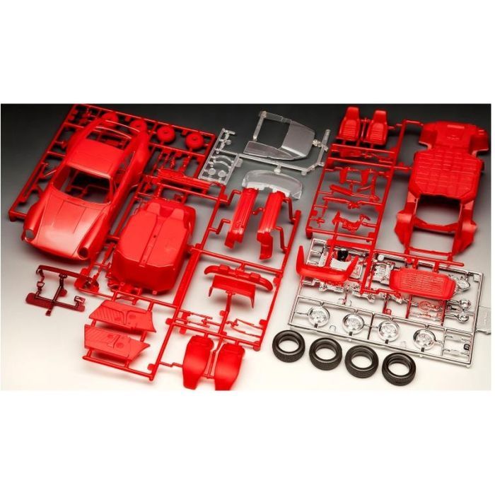 Збірна модель Revell набір до 50 річниці автомобіль Porsch 911 Турбо, рівень 4, 1:24 (RVL-05634) зображення 8