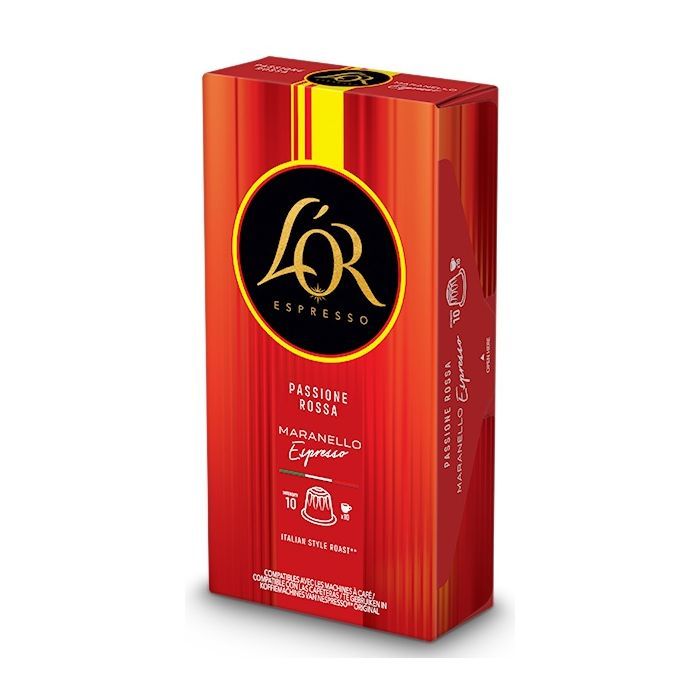 Кава L'OR Passione Rossa Espresso Maranello в капсулах 10 шт (8711000579022) зображення 2
